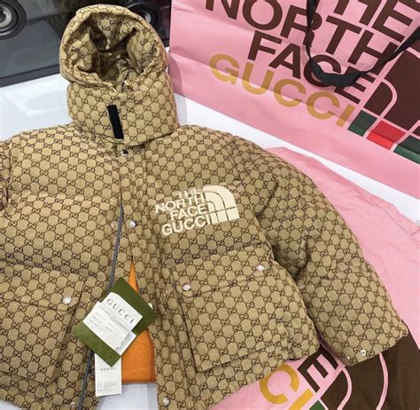 gucci north face black jacket|Gucci north face collection.